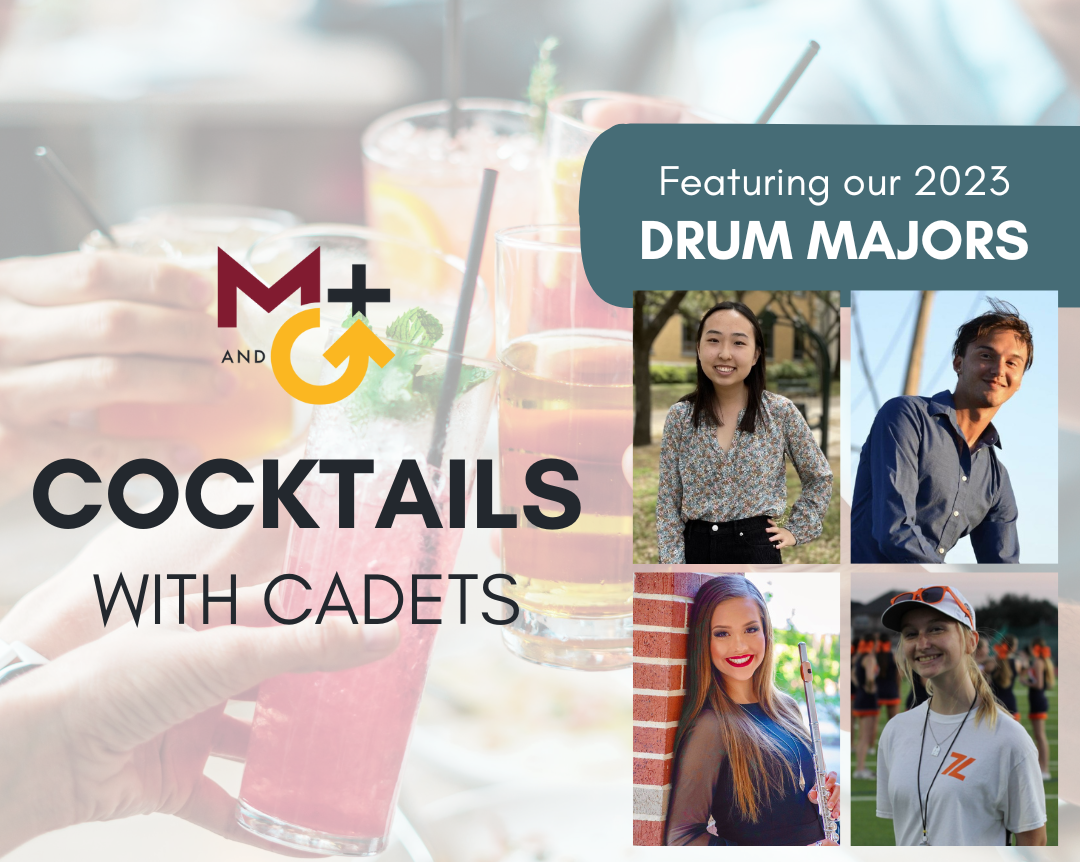 Cocktails with Cadets 2023 Drum Majors