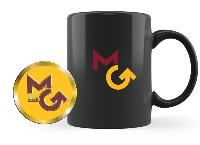 Gold Pin, MG Mug
