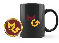 Maroon Pin, MG Mug