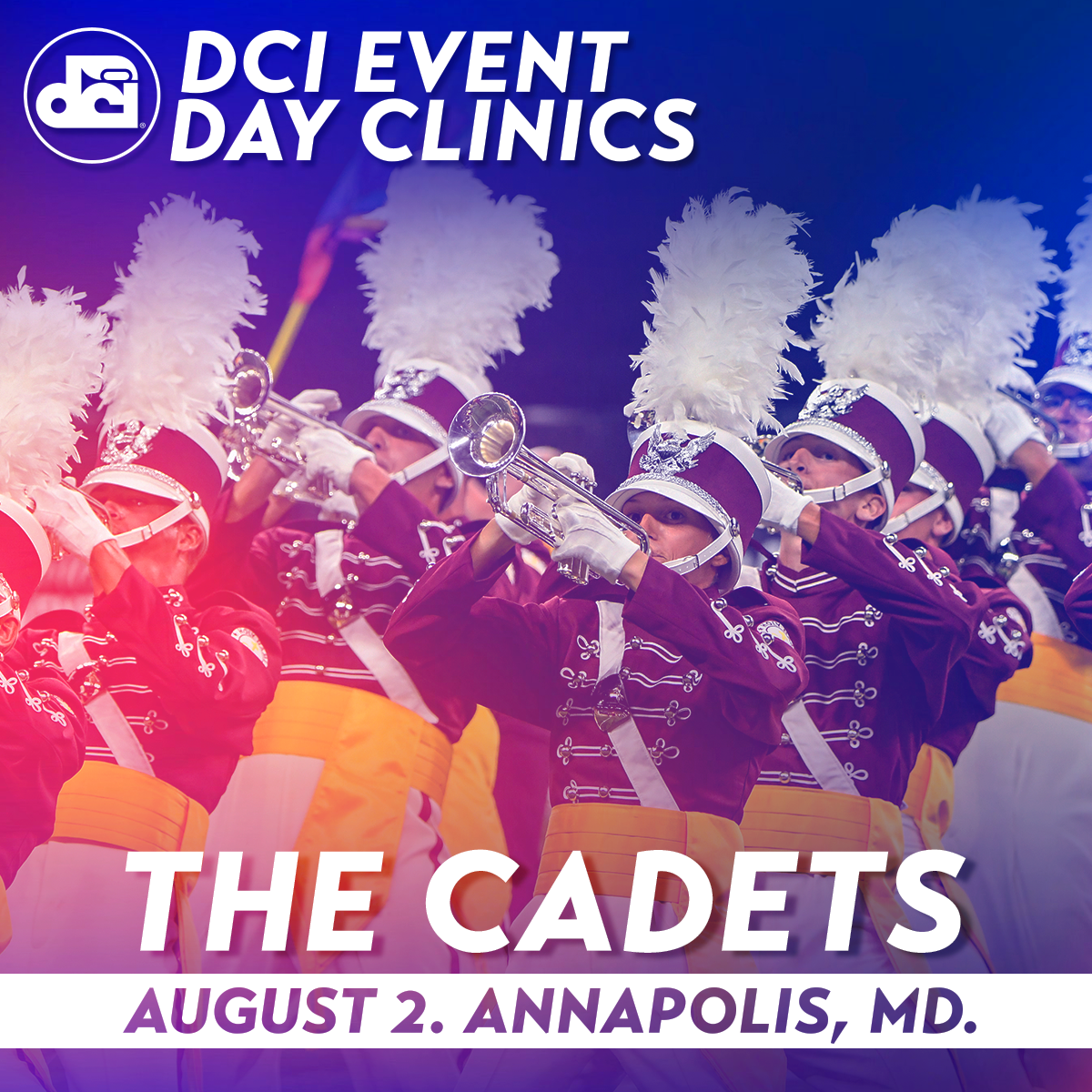 DCI Event Day Clinic The Cadets A World Champion Drum Corps