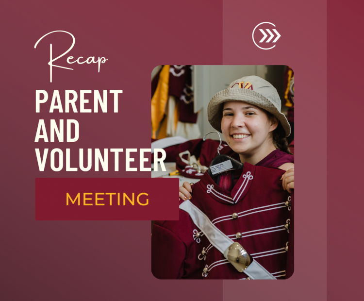 Parent Volunteer Meeting Recap
